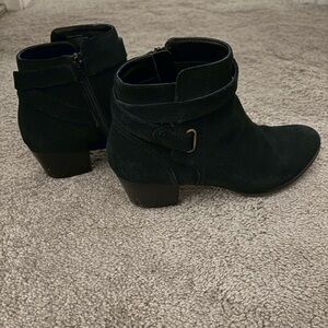 Giani Bernini Black Suede Bootie